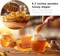 4PCS Wooden Honey Dipper Stirrers for Mixing, Drizzling, and Dispensing Honey